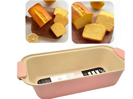 Molde budin ingles antiadherente bicolor